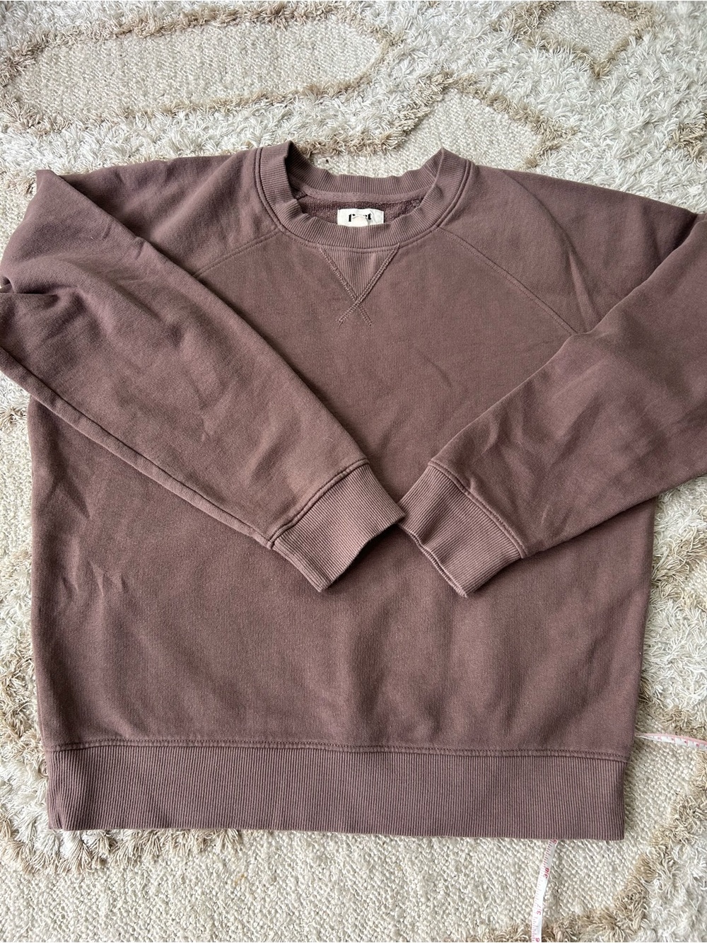 Classic Cozy Crewneck Sweatshirt - Dusty Mauve